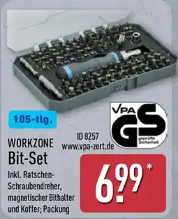 Aldi Nord WORKZONE Bit-Set Angebot