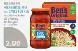 Edeka Struve Ben's Original Kochbeutel-Reis Angebot