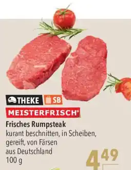 CITTI Markt MEISTERFRISCH Frisches Rumpsteak Angebot