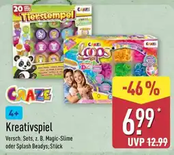 Aldi Nord CRAZE Kreativspiel Angebot
