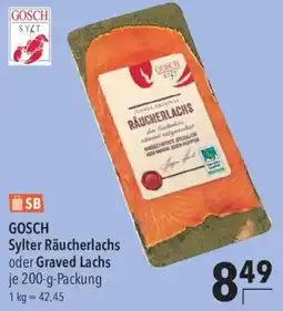 CITTI Markt GOSCH Sylter Räucherlachs Angebot