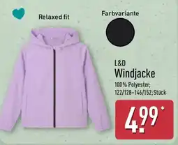 Aldi Nord L&D Windjacke Angebot