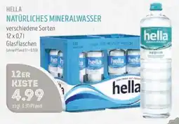 Edeka Struve HELLA NATÜRLICHES MINERALWASSER Angebot