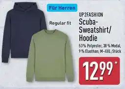 Aldi Nord UP2FASHION Scuba-Sweatshirt/Hoodie Angebot