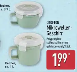 Aldi Nord CROFTON Mikrowellen-Geschirr Angebot