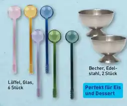 Aldi Nord Löffel, Glas Angebot