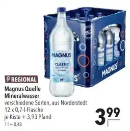 CITTI Markt Magnus Quelle Mineralwasser Classic Angebot
