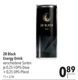 CITTI Markt 28 Black Energy Drink Angebot