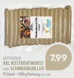 Edeka Struve Gutfleisch xxl rostbratwurst oder schinkengriller Angebot