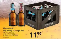 CITTI Markt Altenmünster Urig Würzig oder Lager Hell Angebot