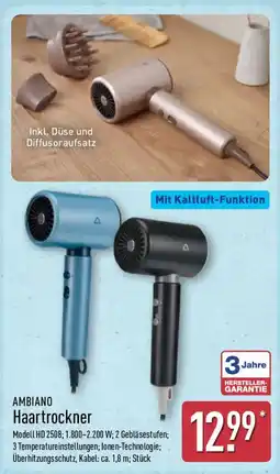 Aldi Nord AMBIANO Haartrockner Angebot
