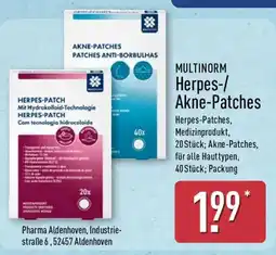 Aldi Nord MULTINORM Herpes-/Akne-Patches Angebot