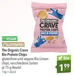 CITTI Markt The Organic Crave Bio Protein Chips Angebot