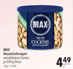 CITTI Markt MAX Nussmischungen Angebot