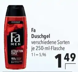 CITTI Markt Fa MEN Duschgel Angebot