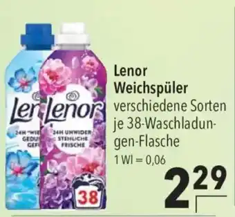 CITTI Markt Lenor Weichspüler Angebot