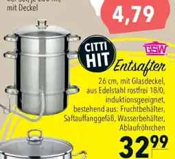 CITTI Markt CITTI HIT Entsafter Angebot