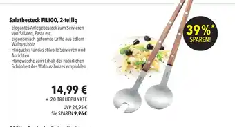 CITTI Markt Salatbesteck filigo, 2-teilig Angebot