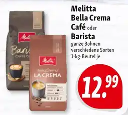 Nah & Frisch Melitta Bella Crema Café oder Barista Angebot