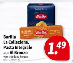 Nah & Frisch Barilla La Collezione, Pasta Integrale Angebot