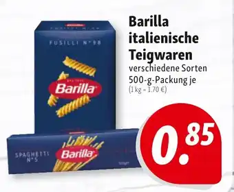 Nah & Frisch Barilla italienische Teigwaren Angebot