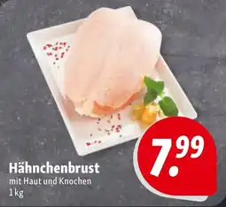 Nah & Frisch Hähnchenbrust mit Haut und Knochen Angebot