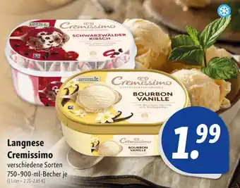 Nah & Frisch Langnese Cremissimo Angebot
