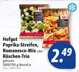 Nah & Frisch Hofgut Paprika-Streifen, Romanesco-Mix oder Röschen-Trio Angebot
