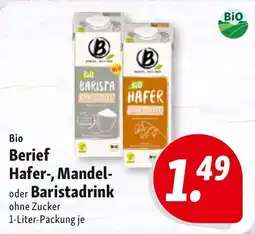 Nah & Frisch Berief Hafer-, Mandel- oder Baristadrink Angebot