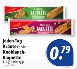 Nah & Frisch Jeden Tag Kräuter- oder Knoblauch-Baguette Angebot