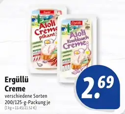 Nah & Frisch Ergüllü Creme Angebot