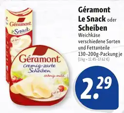 Nah & Frisch Géramont Le Snack oder Scheiben Angebot