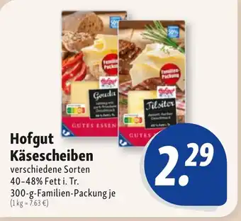 Nah & Frisch Hofgut Käsescheiben Angebot