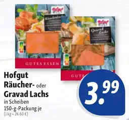 Nah & Frisch Hofgut Räucher- oder Gravad Lachs Angebot