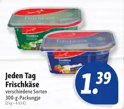 Nah & Frisch Jeden Tag Frischkäse Angebot