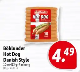 Nah & Frisch Böklunder Hot Dog Danish Style Angebot