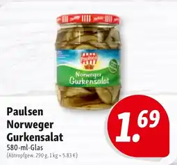 Nah & Frisch Paulsen Norweger Gurkensalat Angebot