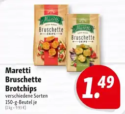Nah & Frisch Maretti Bruschette Brotchips Angebot