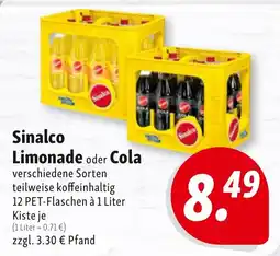 Nah & Frisch Sinalco Limonade oder Cola Angebot