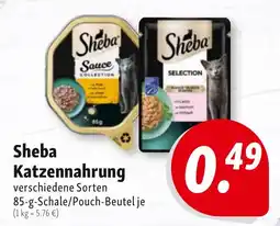 Nah & Frisch Sheba Katzenfutter Angebot