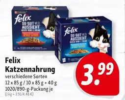 Nah & Frisch Felix Katzenfutter Angebot
