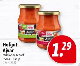 Nah & Frisch Hofgut Ajvar Angebot