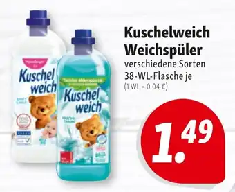 Nah & Frisch Kuschelweich Weichspüler Angebot