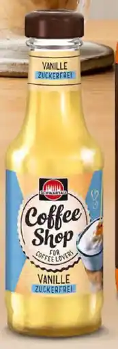 Netto Marken-Discount Schwartau Coffee Shop Sirup Vanille zuckerfrei Angebot