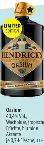 CITTI Markt Hendrick's Oasium Angebot