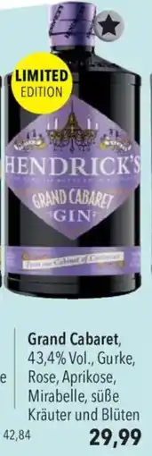 CITTI Markt Hendrick's Grand Cabaret Angebot