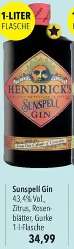 CITTI Markt Hendricks Sunspell Gin Angebot