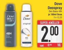 E-Center Dove Deospray Angebot