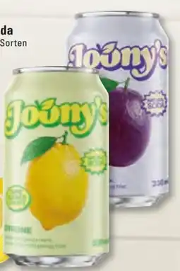 Edeka Frischemarkt Joony‘s Natural Soda Angebot