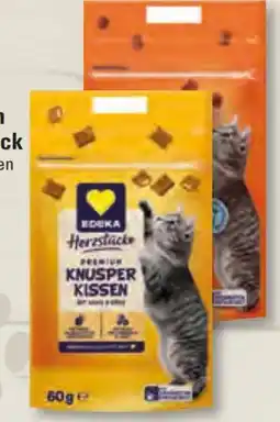 Edeka Frischemarkt Globus Katzensnack Knusperkissen Angebot